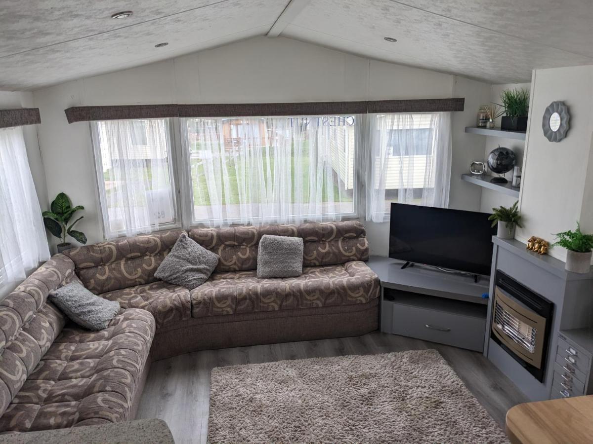 Static Caravan On Lady'S Mile Holiday Park Dawlish Exteriör bild