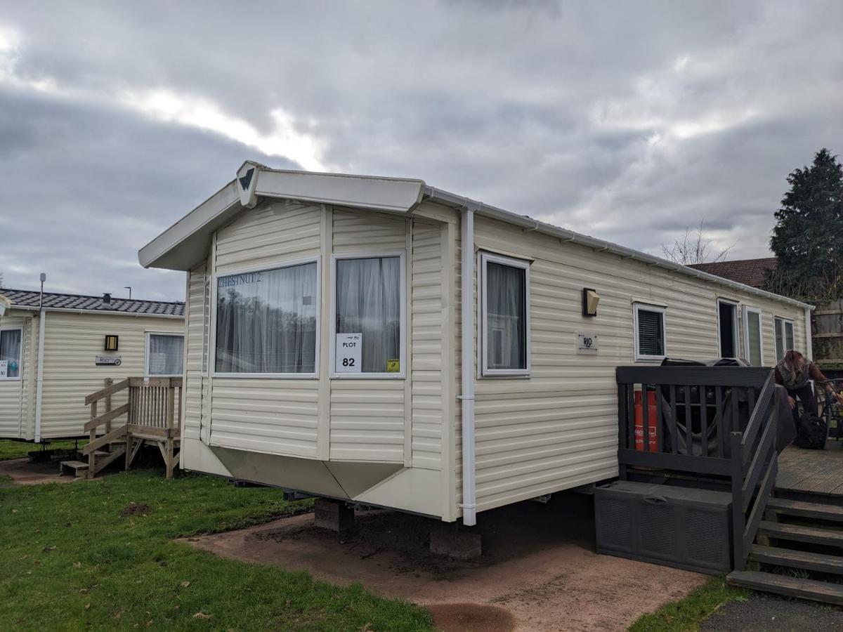 Static Caravan On Lady'S Mile Holiday Park Dawlish Exteriör bild